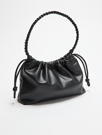 Borsa a sacchetto in similpelle