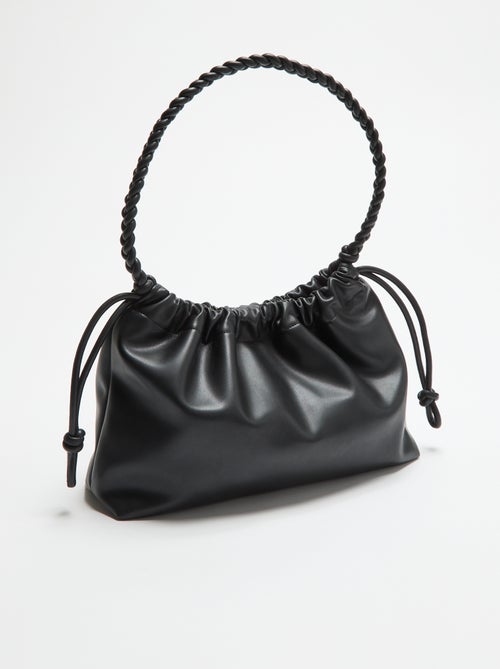 Borsa a sacchetto in similpelle - Kiabi