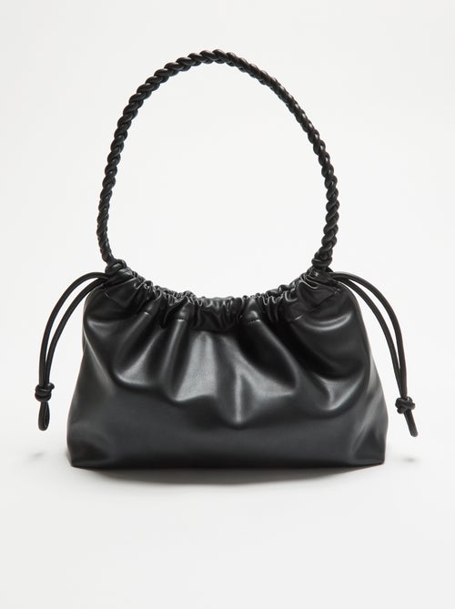 Borsa a sacchetto in similpelle - Kiabi