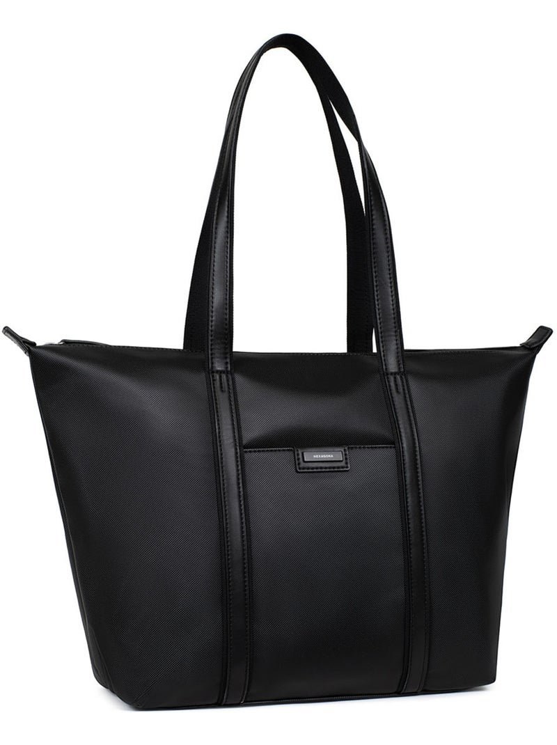 Borsa a spalla - a4 - grande joyce hexagona Nero - Kiabi