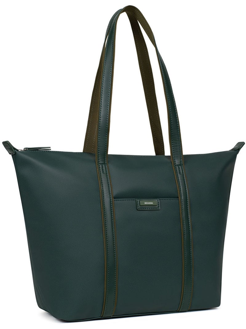 Borsa a spalla - a4 - grande joyce hexagona Verde abete - Kiabi