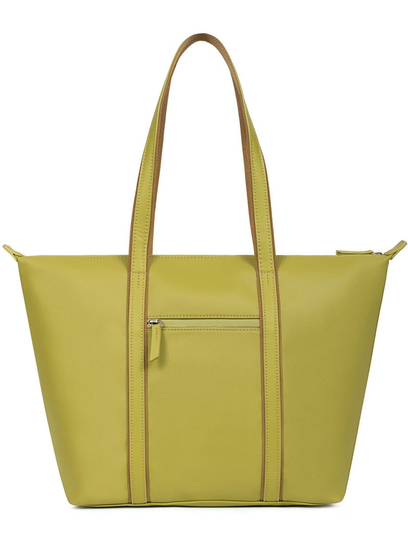 Borsa a spalla - a4 - grande joyce hexagona Verde anice - Kiabi