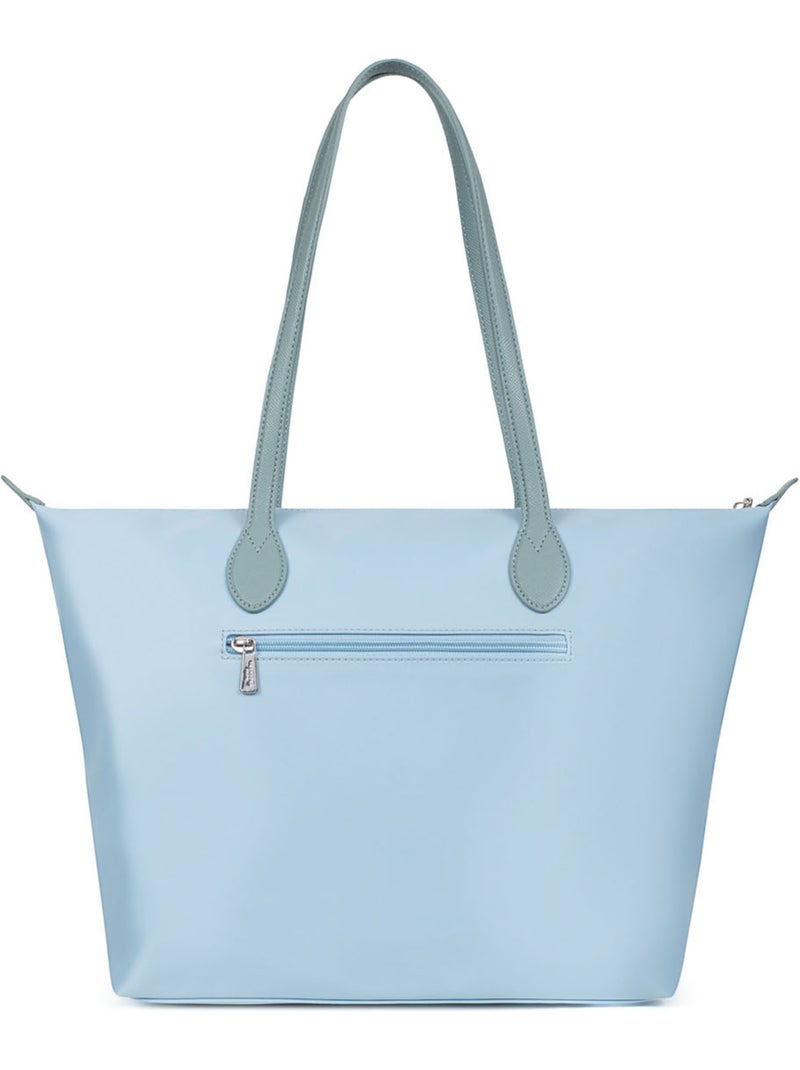 Borsa a spalla - a4 - grande kiana hexagona Blu cielo - Kiabi