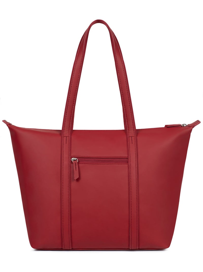 Borsa a spalla - a4 - grande tara hexagona Rosso scuro - Kiabi