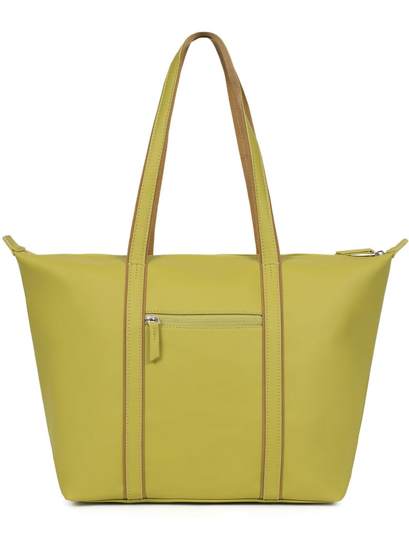 Borsa a spalla - a4 - grande tara hexagona Verde anice - Kiabi