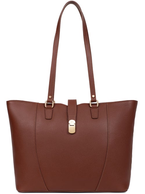 Borsa a spalla - A4 - Pelle AUDE - Kiabi