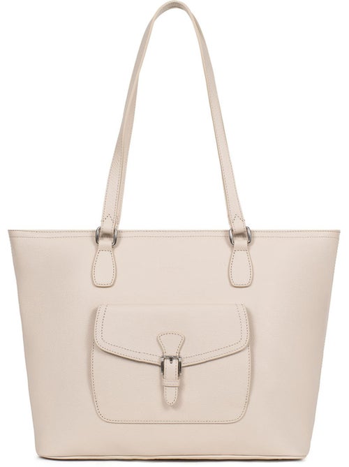 Borsa a spalla - A4 - Pelle MIRABELLE - Kiabi