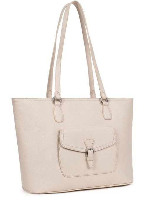 Borsa a spalla - A4 - Pelle MIRABELLE - Kiabi