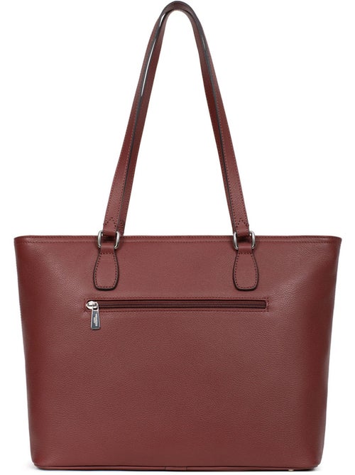 Borsa a spalla - A4 - Pelle MIRABELLE - Kiabi