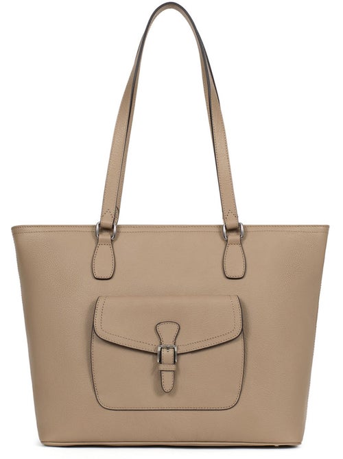 Borsa a spalla - A4 - Pelle MIRABELLE - Kiabi