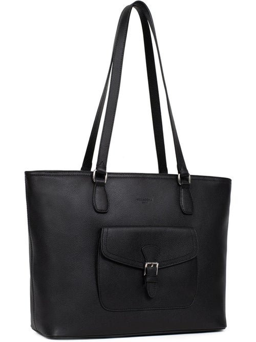 Borsa a spalla - A4 - Pelle MIRABELLE - Kiabi