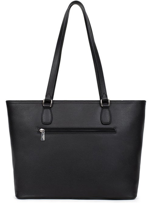 Borsa a spalla - A4 - Pelle MIRABELLE - Kiabi