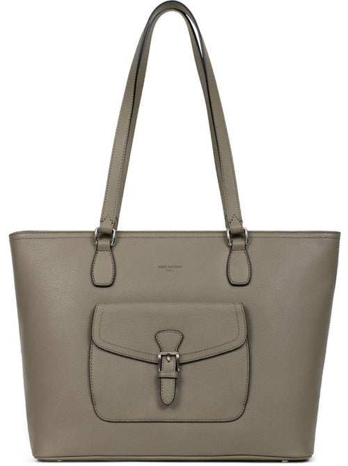 Borsa a spalla - A4 - Pelle MIRABELLE - Kiabi