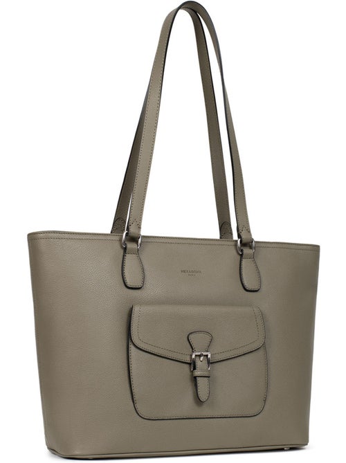 Borsa a spalla - A4 - Pelle MIRABELLE - Kiabi