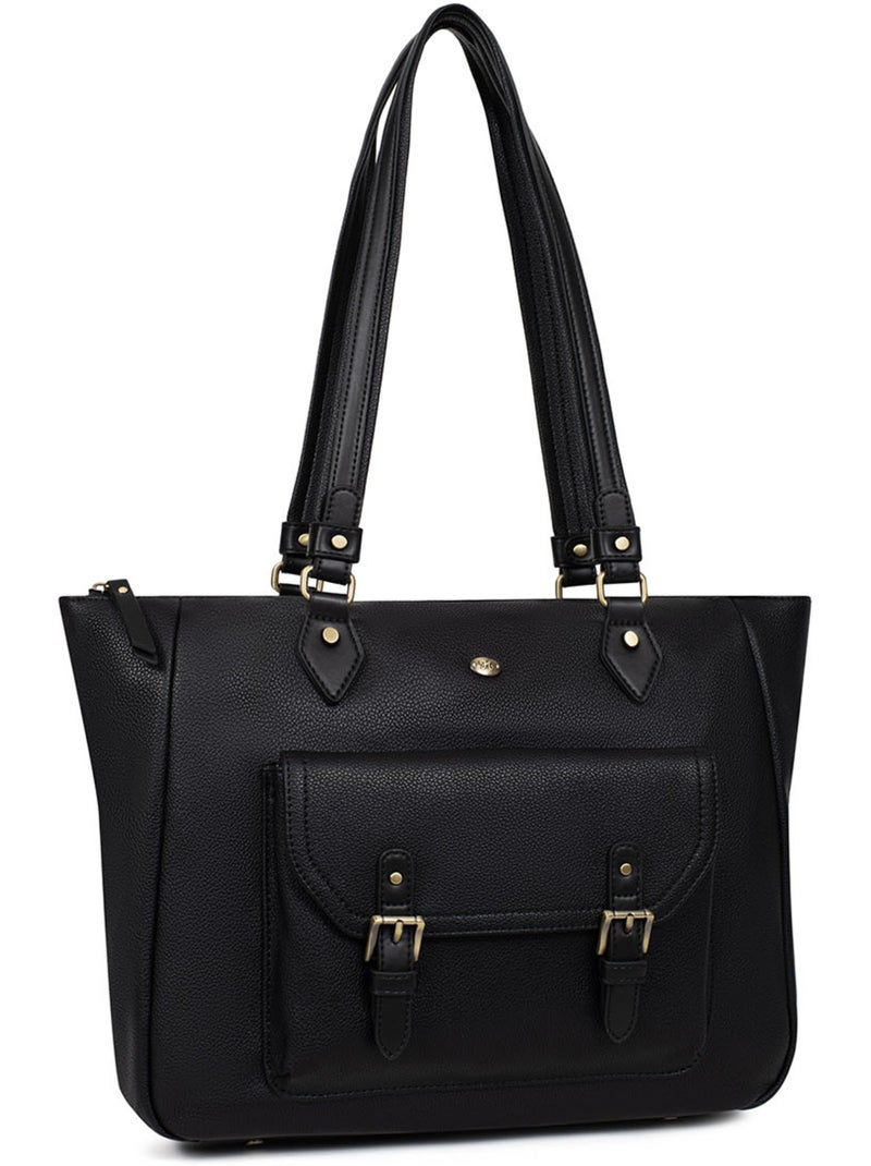 Borsa a spalla - a4 ronda hexagona Nero - Kiabi