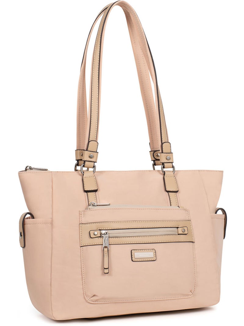 Borsa a spalla - a4 yona hexagona Beige - Kiabi