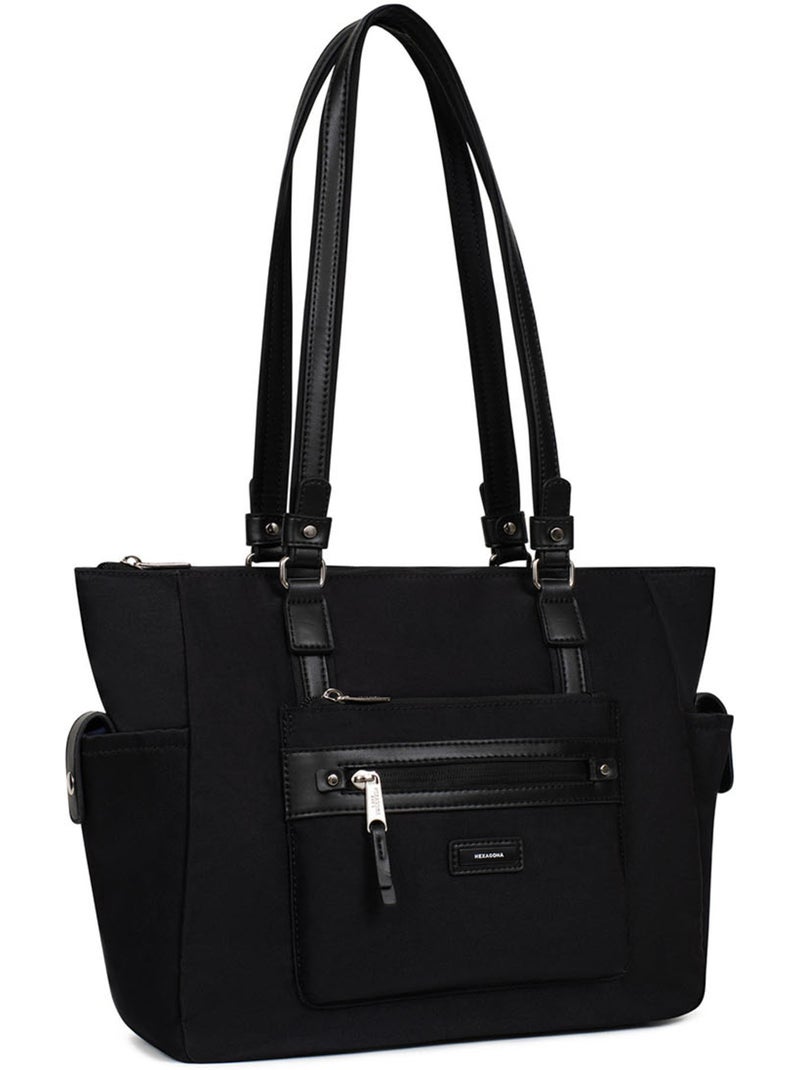 Borsa a spalla - a4 yona hexagona Nero - Kiabi