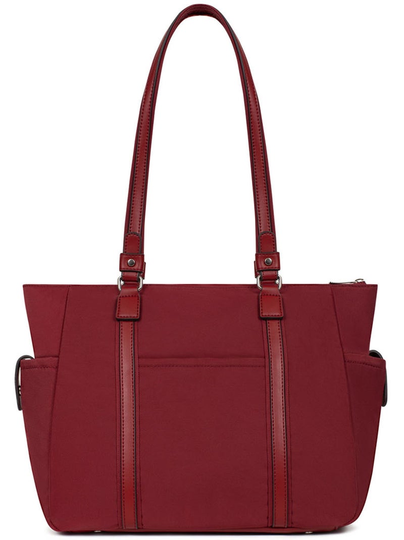 Borsa a spalla - a4 yona hexagona Rosso carminio - Kiabi