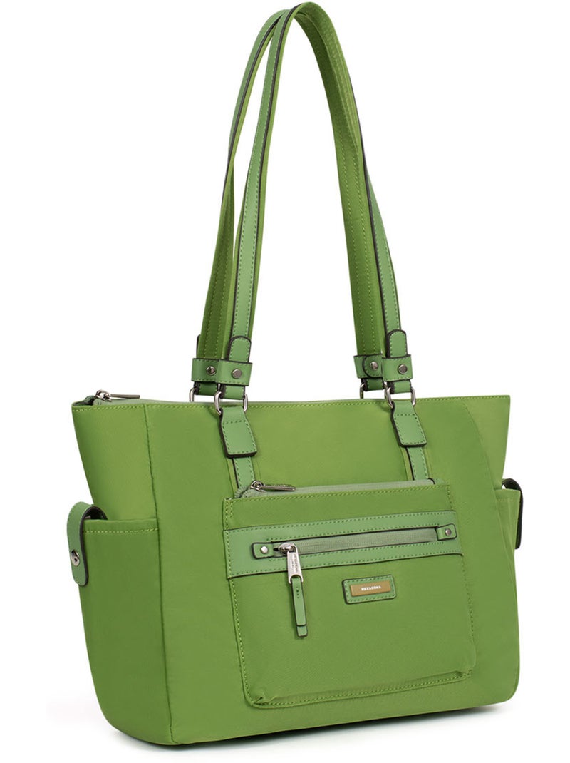 Borsa a spalla - a4 yona hexagona Verde - Kiabi