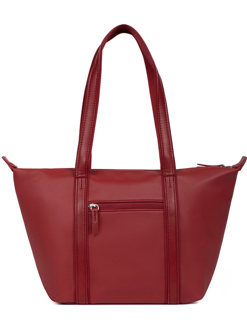 Borsa a spalla - media joyce hexagona Rosso scuro - Kiabi