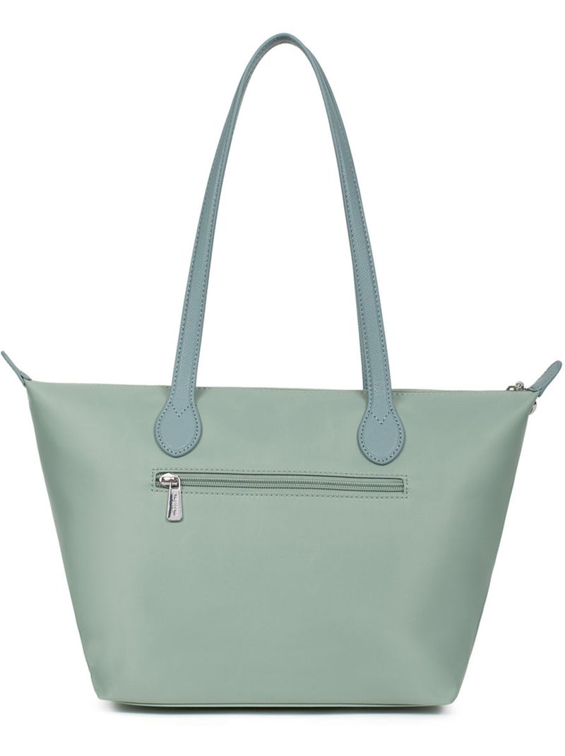 Borsa a spalla - media kiana hexagona Verde chiaro - Kiabi