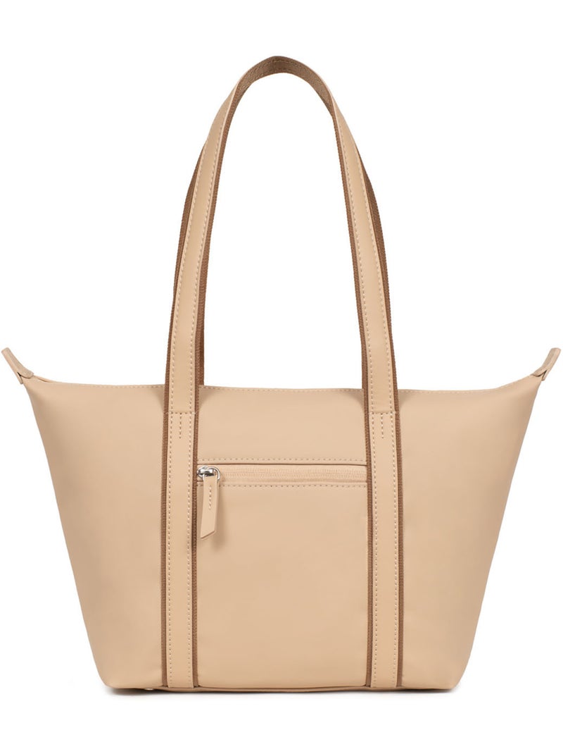 Borsa a spalla - media tara hexagona Beige sabbia - Kiabi