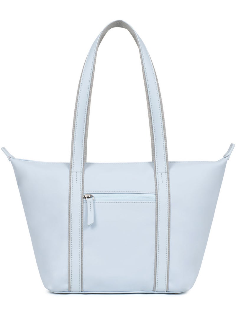 Borsa a spalla - media tara hexagona Blu cielo - Kiabi