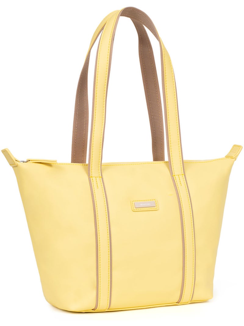 Borsa a spalla - media tara hexagona Giallo - Kiabi