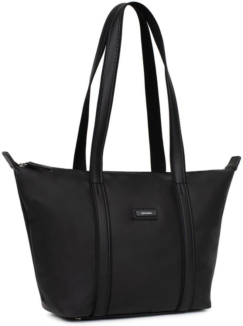 Borsa a spalla - media tara hexagona Nero - Kiabi