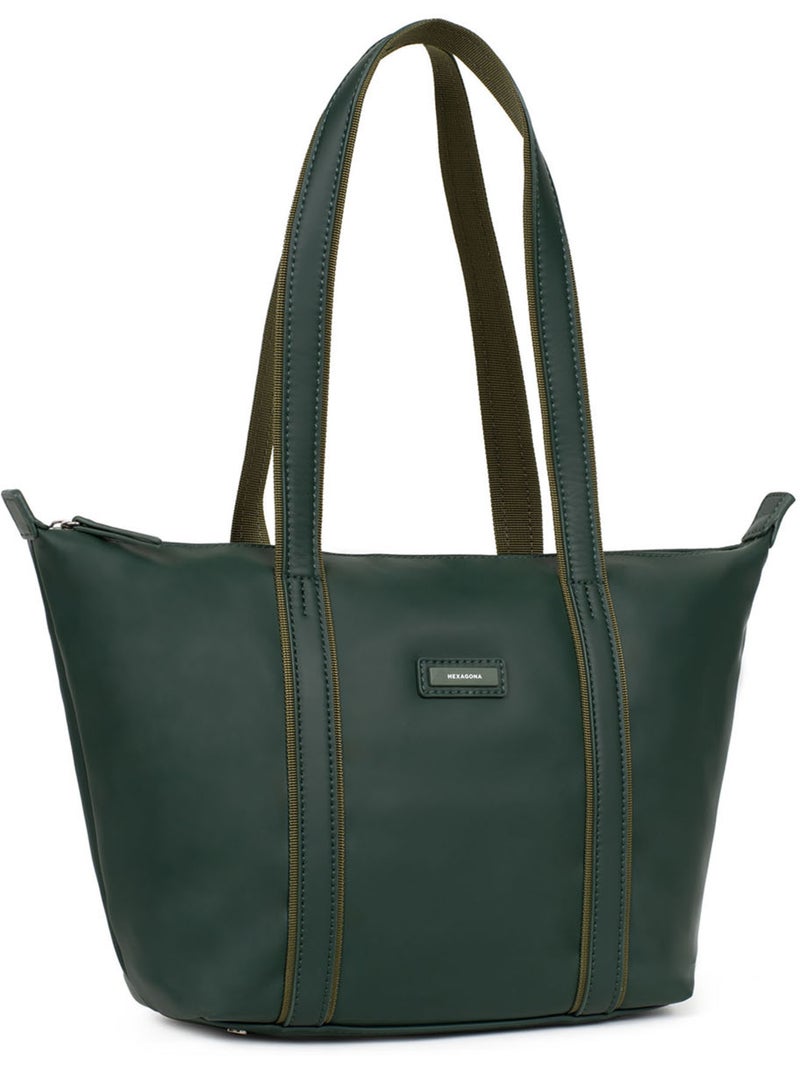 Borsa a spalla - media tara hexagona Verde abete - Kiabi