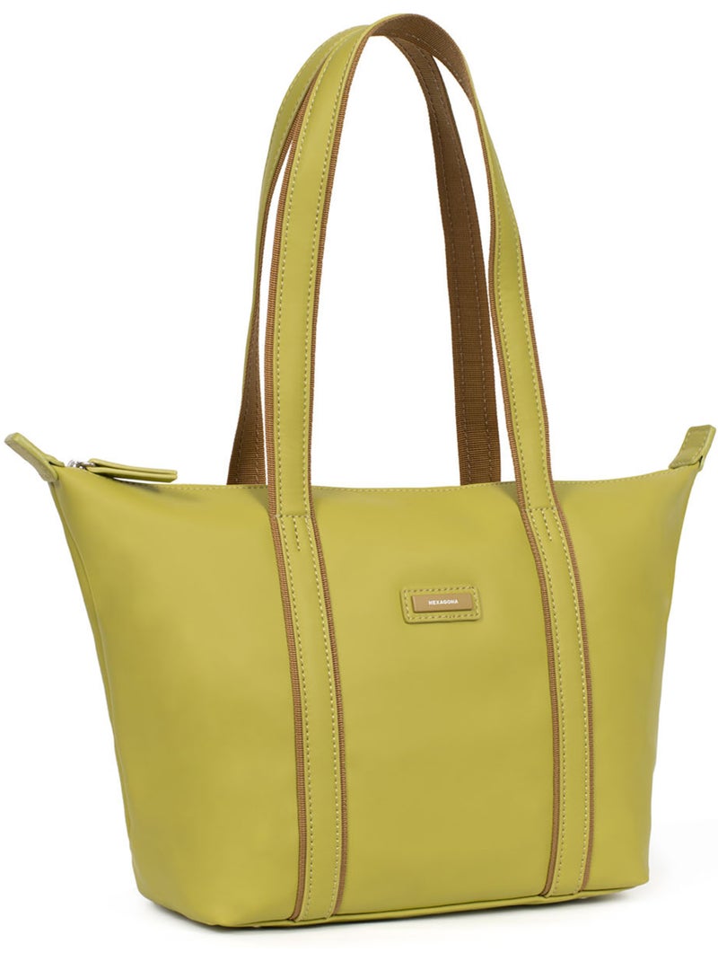 Borsa a spalla - media tara hexagona Verde anice - Kiabi