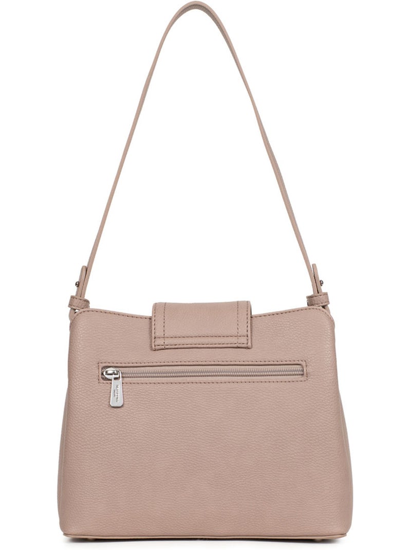 Borsa a spalla 1 manico maya hexagona Grigio - Kiabi