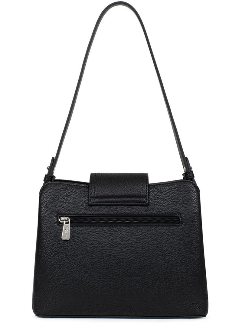 Borsa a spalla 1 manico maya hexagona Nero - Kiabi