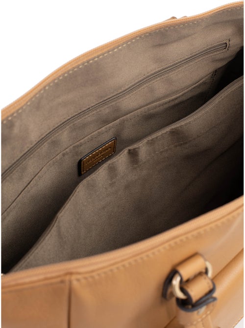 Borsa a spalla 2 manici - A4 - Pelle di vitello TAIMA - Kiabi Borsa a spalla 2 manici - A4 - Pelle di vitello TAIMA - Kiabi