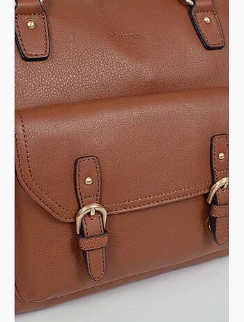 Borsa a spalla 2 manici - A4 - Pelle di vitello TAIMA