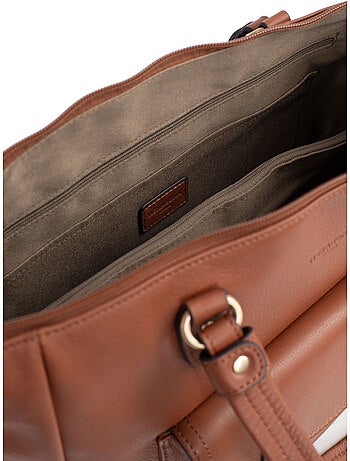 Borsa a spalla 2 manici - A4 - Pelle di vitello TAIMA