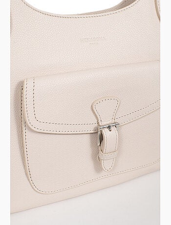 Borsa a spalla 2 manici - Pelle MIRABELLE