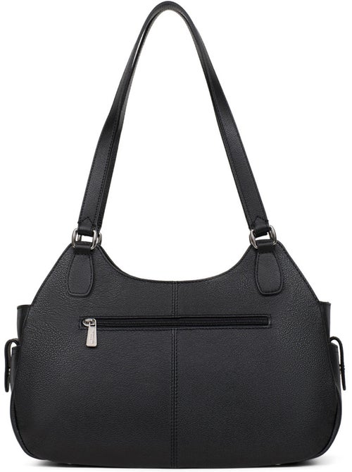 Borsa a spalla 2 manici - pelle mirabelle hexagona - Kiabi
