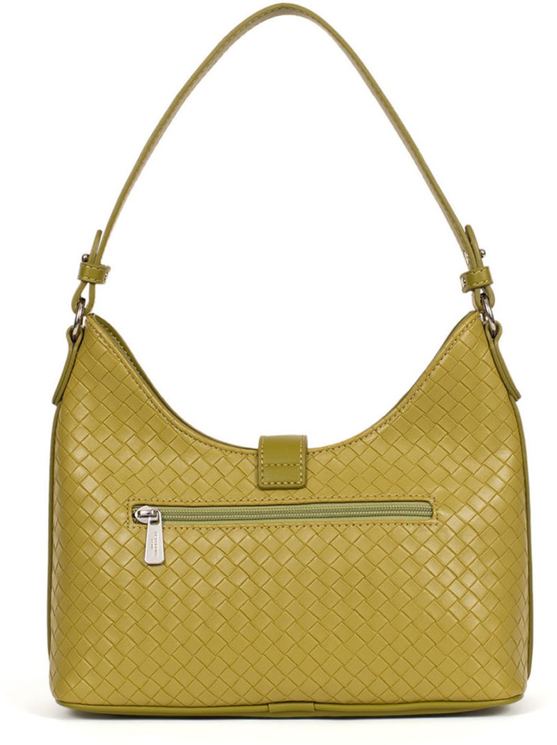 Borsa a spalla con 1 manico nila hexagona Verde chiaro - Kiabi
