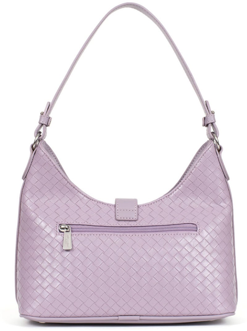 Borsa a spalla con 1 manico NILA Lilla chiaro - Kiabi