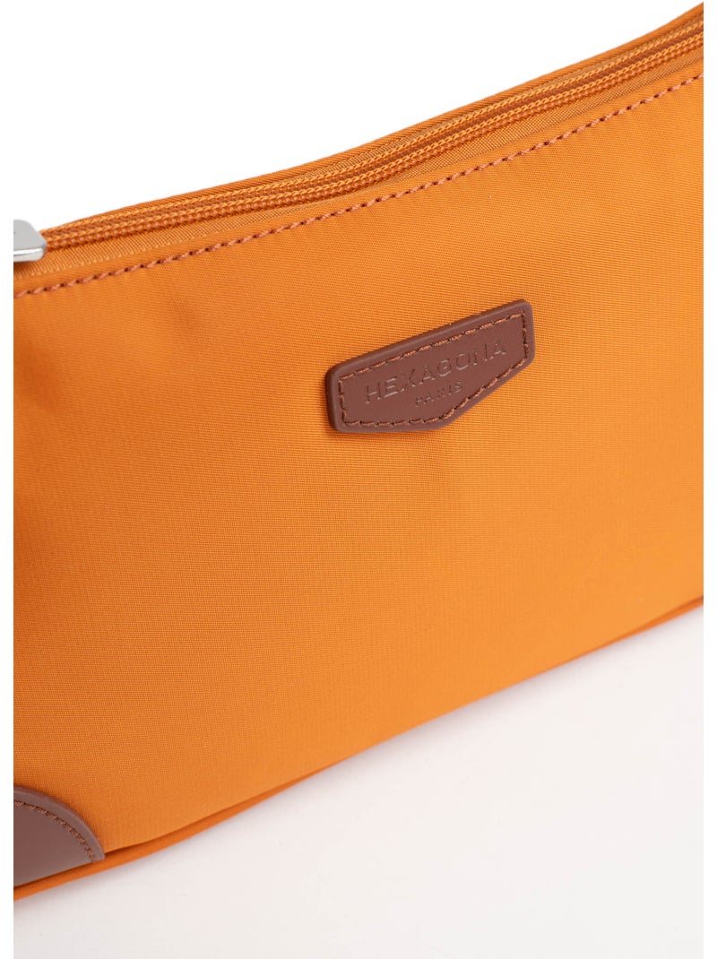 Borsa a spalla con 1 manico pop hexagona Arancione - Kiabi