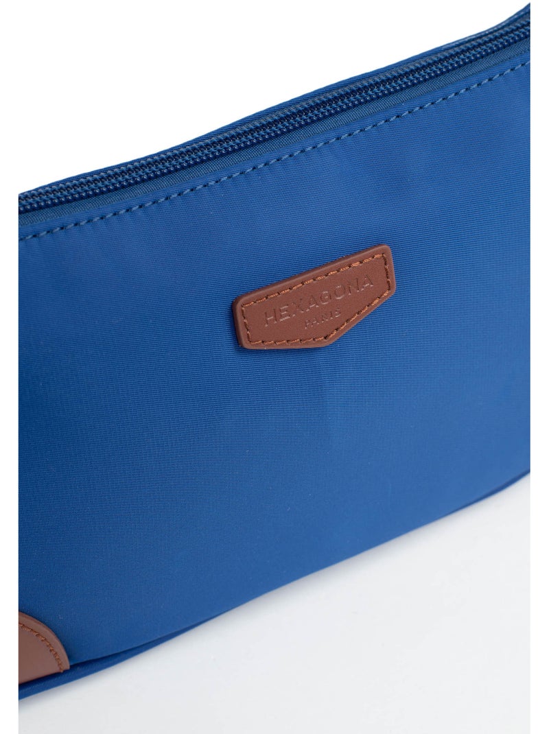 Borsa a spalla con 1 manico pop hexagona Blu azzurro - Kiabi