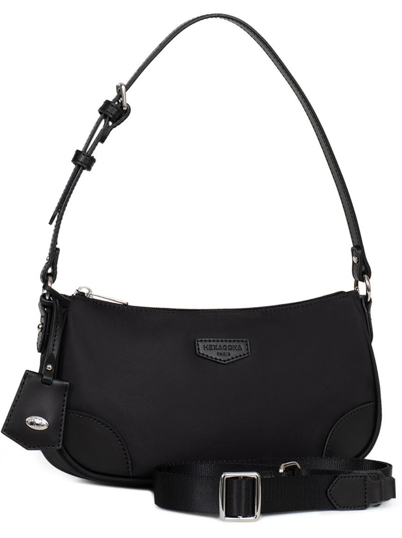 Borsa a spalla con 1 manico pop hexagona Nero - Kiabi