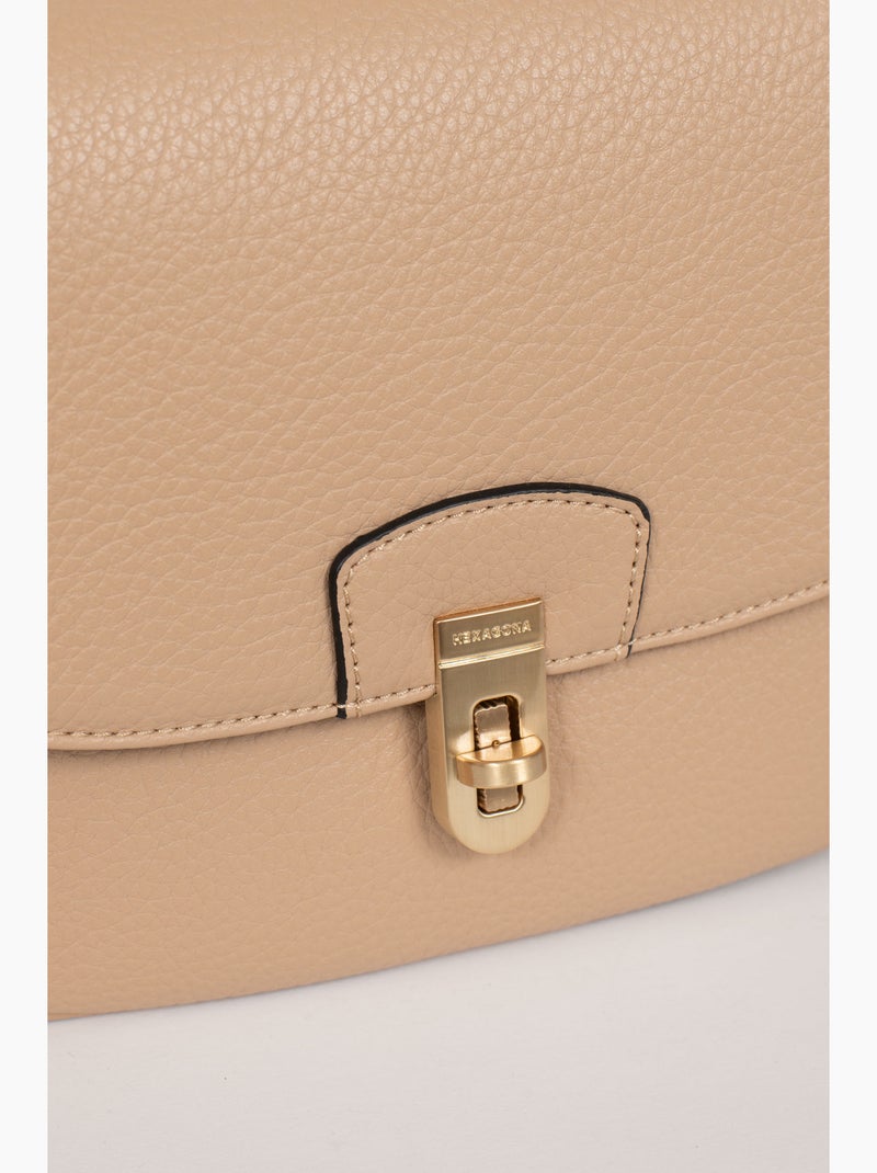 Borsa a spalla con 1 manico ZORA Beige sabbia - Kiabi