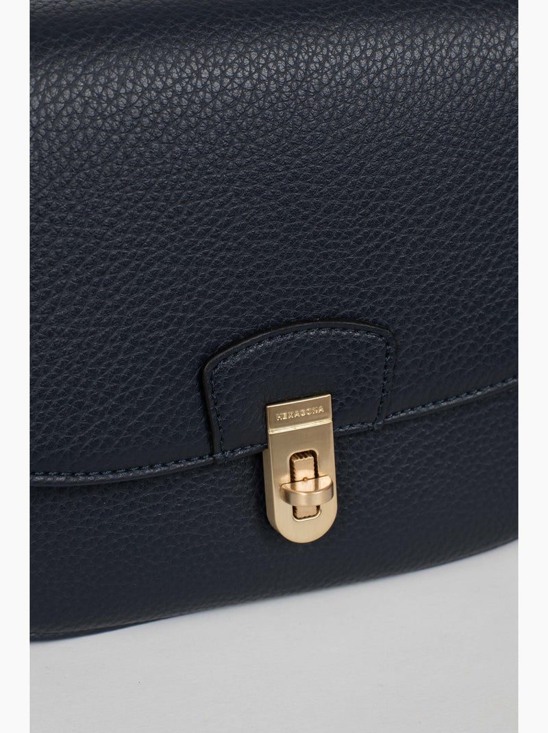 Borsa a spalla con 1 manico zora hexagona Blu notte - Kiabi