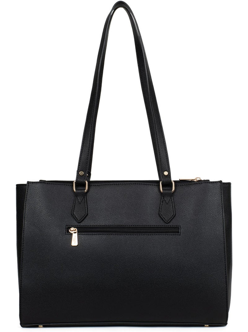 Borsa a spalla con 2 manici - 13" & A4 LYS Nero - Kiabi