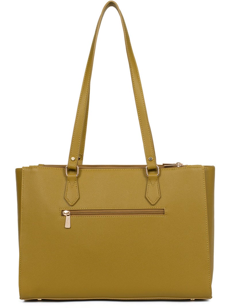 Borsa a spalla con 2 manici - 13" & A4 LYS Verde anice - Kiabi