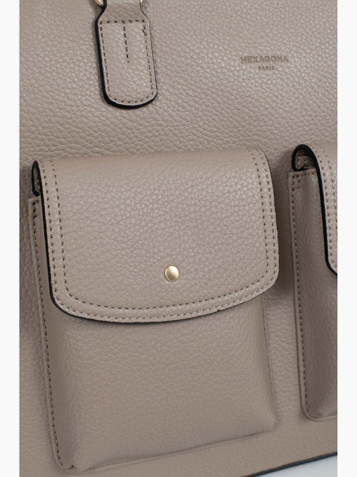 Borsa a spalla con 2 manici - a4 zora hexagona - Kiabi
