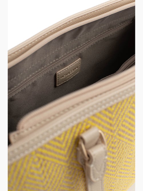 Borsa a spalla con 2 manici capri hexagona - Kiabi