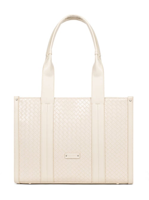 Borsa a spalla con 2 manici nila hexagona - Kiabi